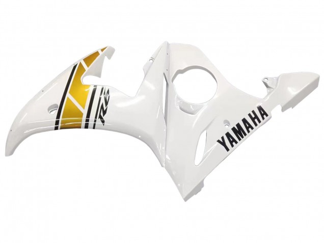 Comprare Carena Moto Yamaha YZF R6S 2006-2009 - Bianco Oro