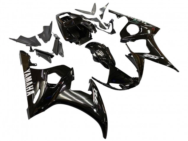 Comprare Carena Moto Yamaha YZF 600 R6 2005 - Nero Lucido