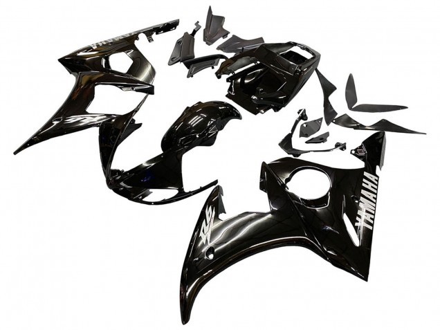 Comprare Carena Moto Yamaha YZF 600 R6 2005 - Nero Lucido