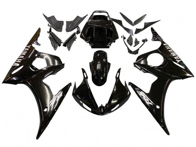 Comprare Carena Moto Yamaha YZF 600 R6 2005 - Nero Lucido