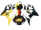 Comprare Carena Moto Yamaha YZF 600 R6 2005 - Nero Giallo Rosso 46