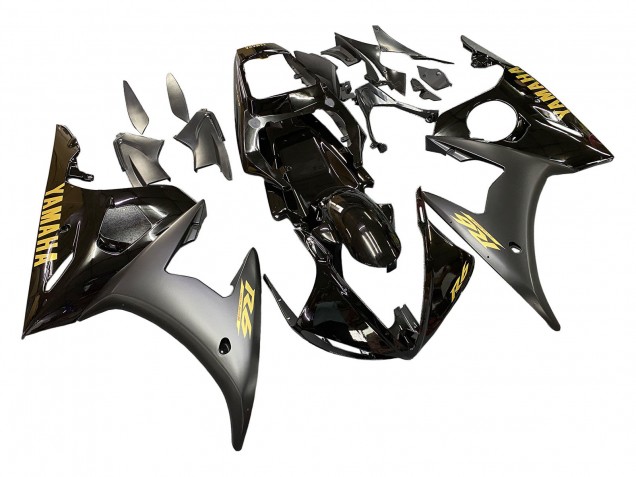 Comprare Carena Moto Yamaha YZF 600 R6 2005 - Nero Oro