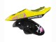 Comprare Carena Moto Yamaha YZF 600 R6 2005 - Nero Rosa Giallo Repsol 46
