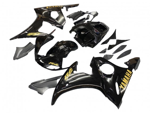 Comprare Carena Moto Yamaha YZF 600 R6 2005 - Nero Oro