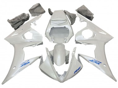 Comprare Carena Moto Yamaha YZF 600 R6 2005 - Bianco Blu