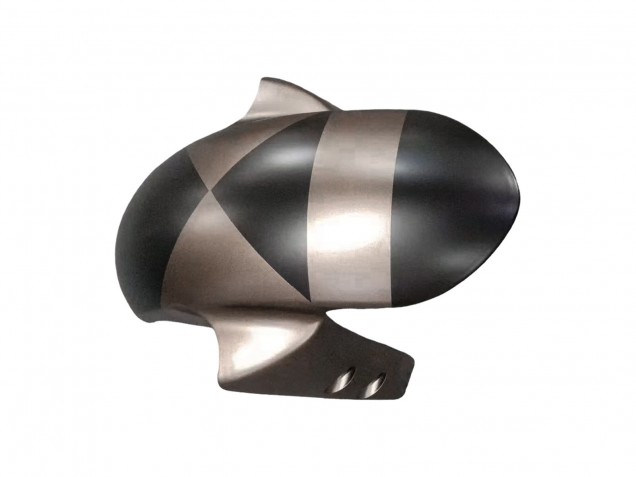 Comprare Carena Moto Yamaha YZF 600 R6 2005 - Nero Opaco Grigio Geometrico