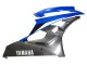 Comprare Carena Moto Yamaha YZF 600 R6 2006-2007 - Blu Bianco Nero Lucido