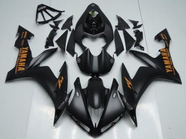 Comprare Carena Moto Yamaha YZF R1 2004-2006 - Nero Opaco Arancia