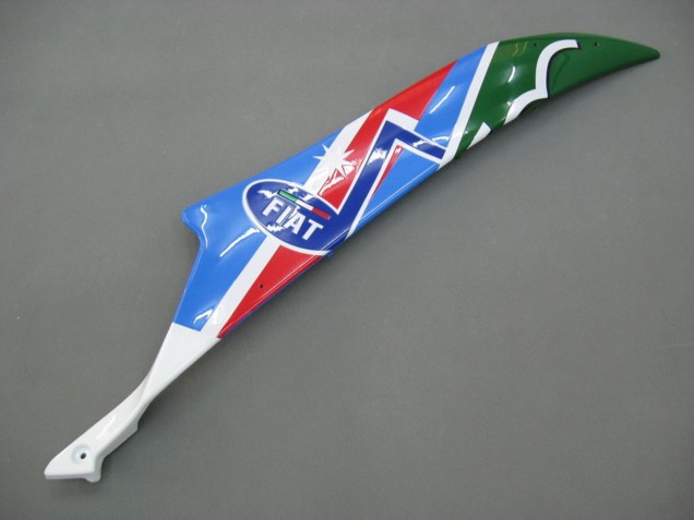 Comprare Carena Moto Yamaha YZF 600 R6 2006-2007 - Blu Verde Bianco Rosso Dunlop Michelin Motul