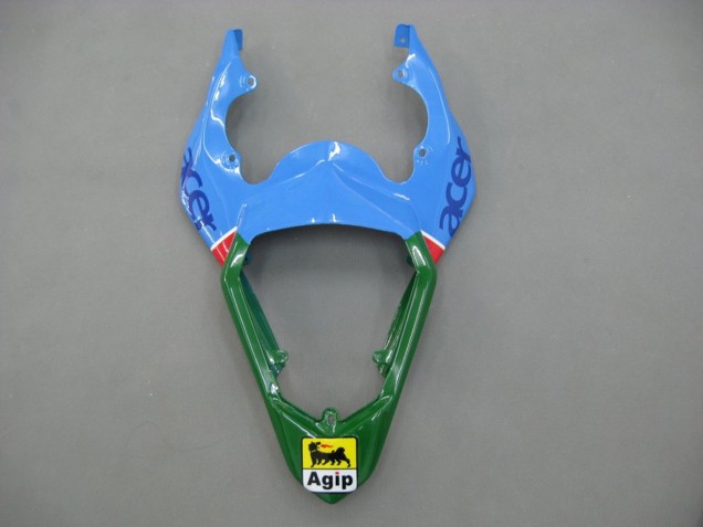 Comprare Carena Moto Yamaha YZF 600 R6 2006-2007 - Blu Verde Bianco Rosso Dunlop Michelin Motul