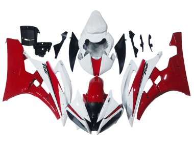 Comprare Carena Moto Yamaha YZF 600 R6 2006-2007 - Bianco Rosso