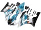 Comprare Carena Moto Yamaha YZF 600 R6 2006-2007 - Bianco Blu Nero Semakin Didepan ENEOS