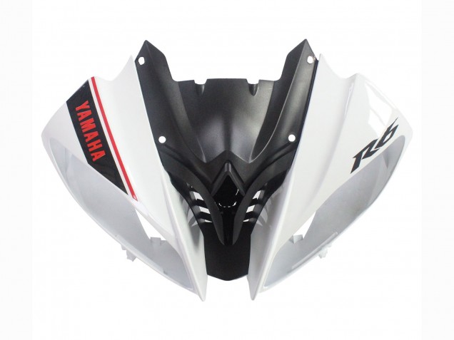 Comprare Carena Moto Yamaha YZF 600 R6 2008-2016 - Bianco Nero Opaco Rosso Decals