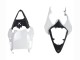 Comprare Carena Moto Yamaha YZF 600 R6 2008-2016 - Bianco Nero Opaco Rosso Decals