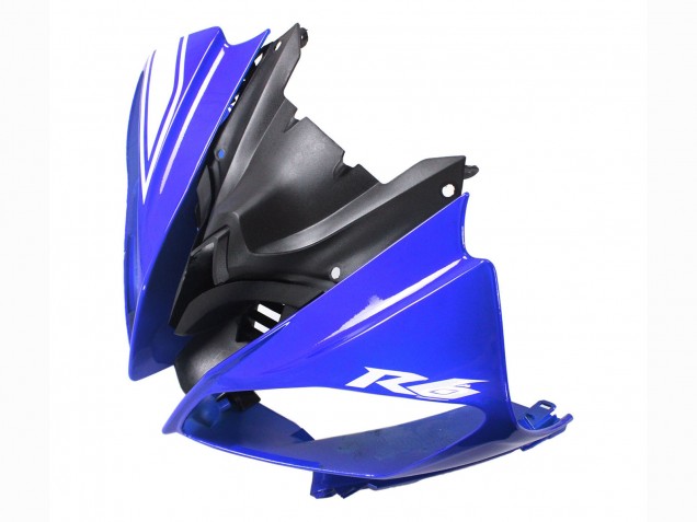 Comprare Carena Moto Yamaha YZF 600 R6 2008-2016 - Bianco Blu Nero Lucido