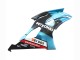 Comprare Carena Moto Yamaha YZF 600 R6 2008-2016 - Azzurro Chiaro Nero Opaco Petronas ENEOS