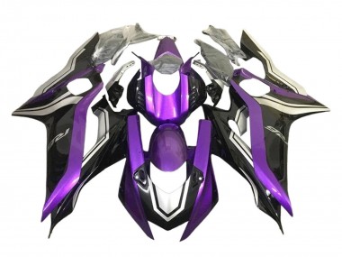 Comprare Carena Moto Yamaha YZF 600 R6 2017-2023 - Argento Viola Nero Lucido