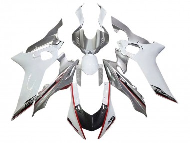 Comprare Carena Moto Yamaha YZF 600 R6 2017-2023 - Argento Bianco Rosso Nero