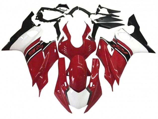 Comprare Kit Carena Moto ABS Yamaha YZF 600 R6 2017-2023 - Bianco Rosso Nero