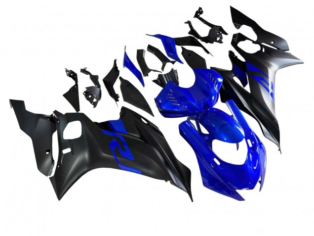 Comprare Carena Moto Yamaha YZF 600 R6 2017-2023 - Blu Nero Opaco