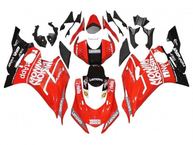 Comprare Carena Moto Yamaha YZF 600 R6 2017-2023 - Rosso Nero