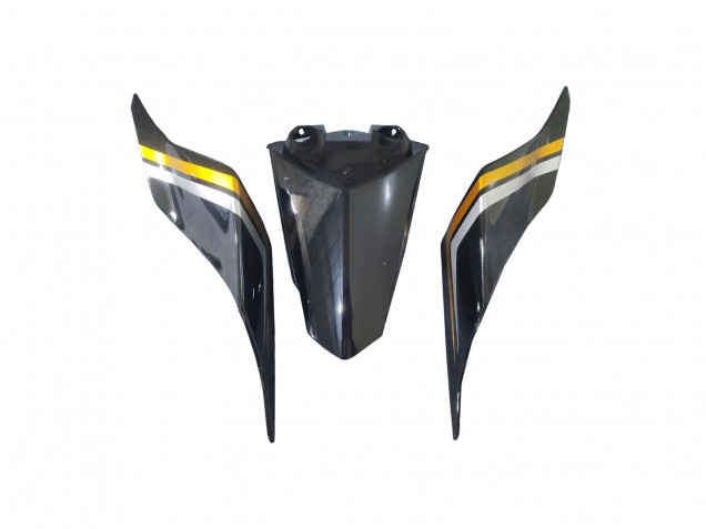 Comprare Carena Moto Yamaha YZF 600 R6 2017-2023 - Oro Nero Fibra di Carbonio