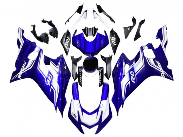 Comprare Carena Moto Yamaha YZF 600 R6 2017-2023 - Bianco Blu