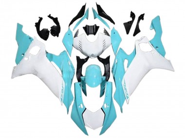 Comprare Carena Moto Yamaha YZF 600 R6 2017-2023 - Bianco Azzurro Chiaro