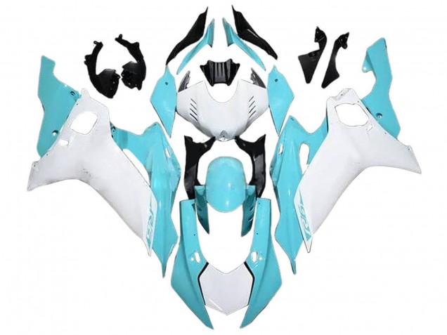 Comprare Carena Moto Yamaha YZF 600 R6 2017-2023 - Bianco Azzurro Chiaro