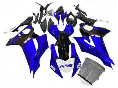 Comprare Carena Moto Yamaha YZF 600 R6 2017-2023 - Blu Nero Bianco