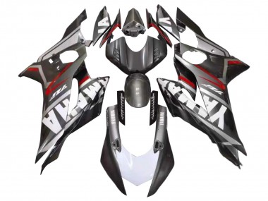 Comprare Carena Moto Yamaha YZF 600 R6 2017-2023 - Nero Opaco Bianco Rosso