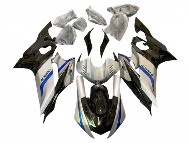 Comprare Carena Moto Yamaha YZF 600 R6 2017-2023 - Argento Blu Nero