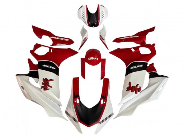 Comprare Carena Moto Yamaha YZF 600 R6 2017-2023 - Bianco Rosso Nero