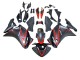 Comprare Carena Moto Honda CBR250RR 2011-2015 - Nero Opaco Rosso Banda