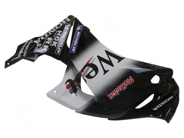Comprare Carena Moto Honda CBR250RR 2011-2015 - Nero Lucido Bianco West Rosso HRC 62