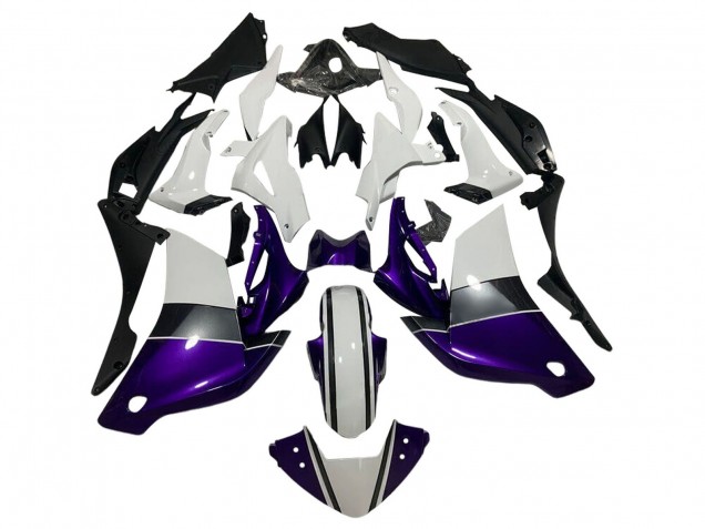 Comprare Carena Moto Honda CBR250RR 2011-2015 - Bianco Viola Scuro Nero