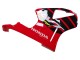 Comprare Carena Moto Honda VTR1000 2000-2006 - Argento Rosso Nero Banda Corsa