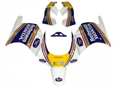Comprare Carena Moto Honda NSR250R 1988-1989 - Bianco Giallo Blu Rothmans