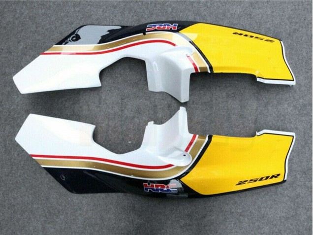 Comprare Carena Moto Honda NSR250R 1988-1989 - Bianco Giallo Oro Nero Lucido