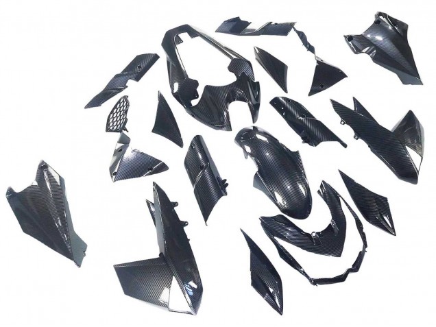Comprare Carena Moto Kawasaki Z1000 2010-2013 - Nero Fibra di Carbonio
