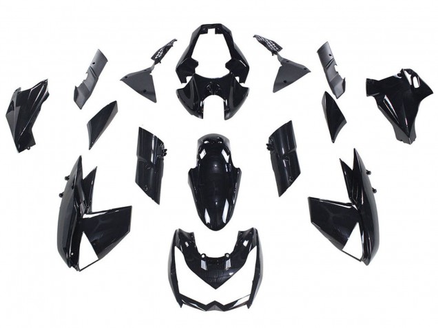 Comprare Carena Moto Kawasaki Z1000 2010-2013 - Nero Lucido