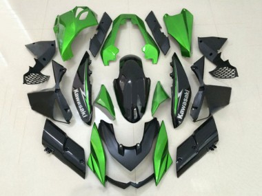 Comprare Carena Moto Kawasaki Z1000 2010-2013 - Verde Nero Lucido