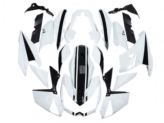 Comprare Carena Moto Kawasaki Z1000 2010-2013 - Bianco Nero