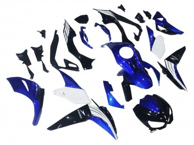 Comprare Carena Moto Kawasaki Z1000 2014-2019 - Bianco Blu Nero