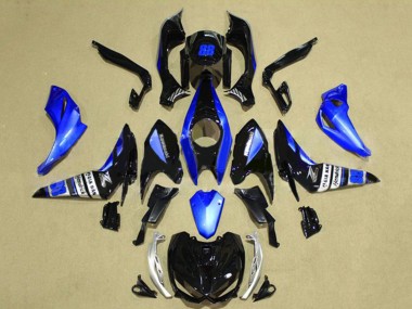 Comprare Carena Moto Kawasaki Z1000 2014-2019 - Blu Nero Lucido