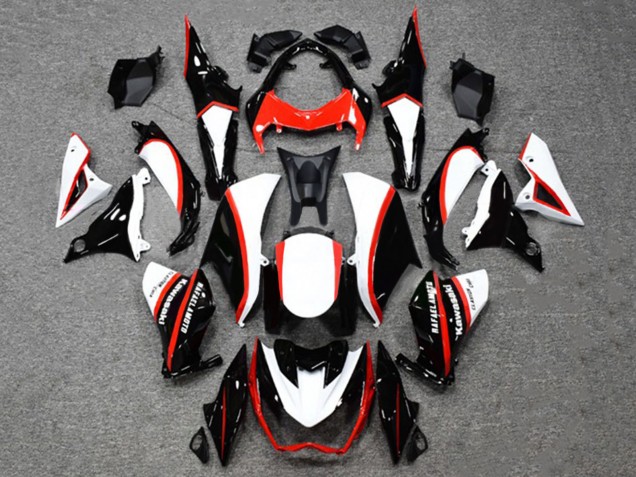 Comprare Carena Moto Kawasaki Z1000 2014-2019 - Nero Lucido Bianco Rosso
