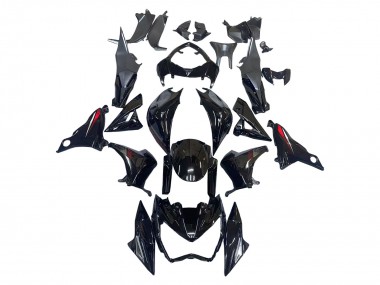 Comprare Carena Moto Kawasaki Z800 2013-2018 - Nero Lucido Rosso