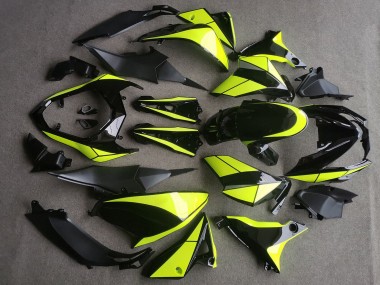 Comprare Carena Moto Kawasaki Z800 2013-2018 - Nero Lucido Neon Giallo