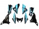 Comprare Carena Moto Kawasaki Z800 2013-2018 - Azzurro Chiaro Nero Lucido