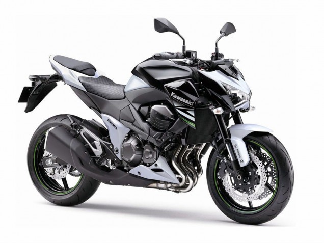 Comprare Carena Moto Kawasaki Z800 2013-2018 - Bianco Nero Lucido Verde